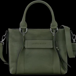 Clearance Longchamp Sac à Main S 3D Kaki