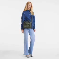 Clearance Longchamp Sac à Main S 3D Kaki