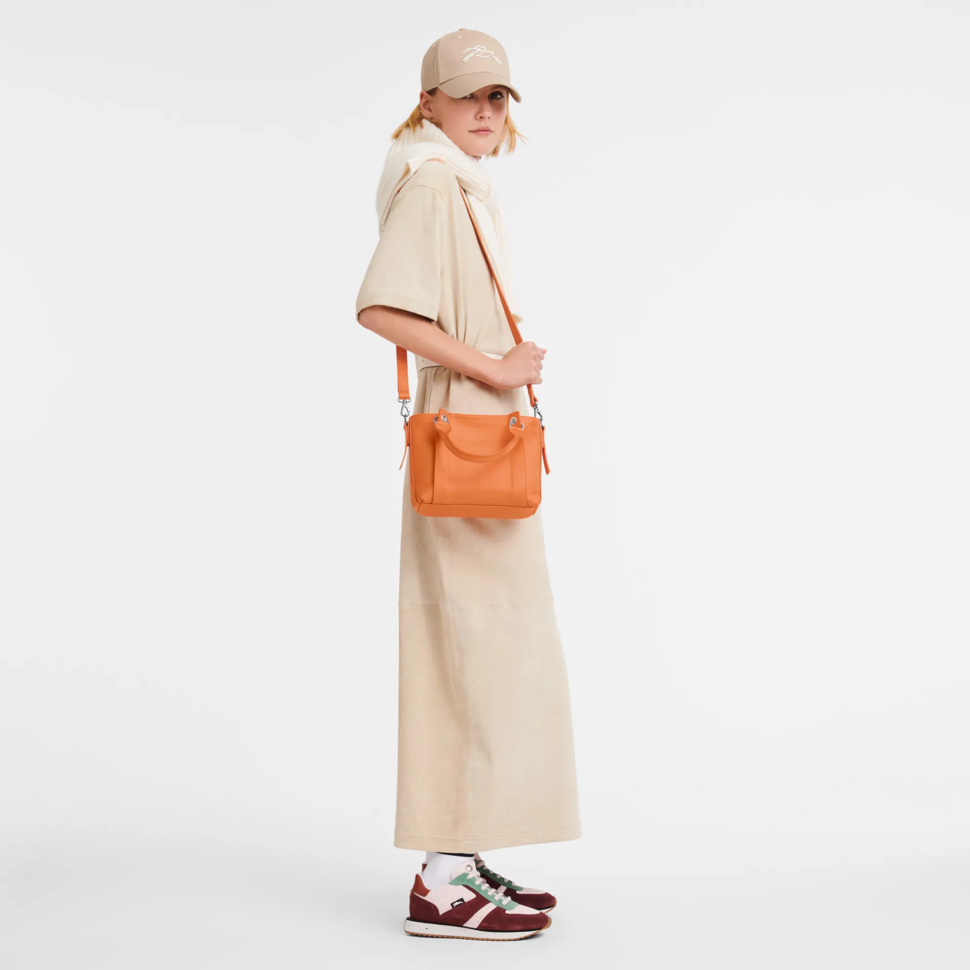 Best Longchamp Sac à Main S 3D Orange