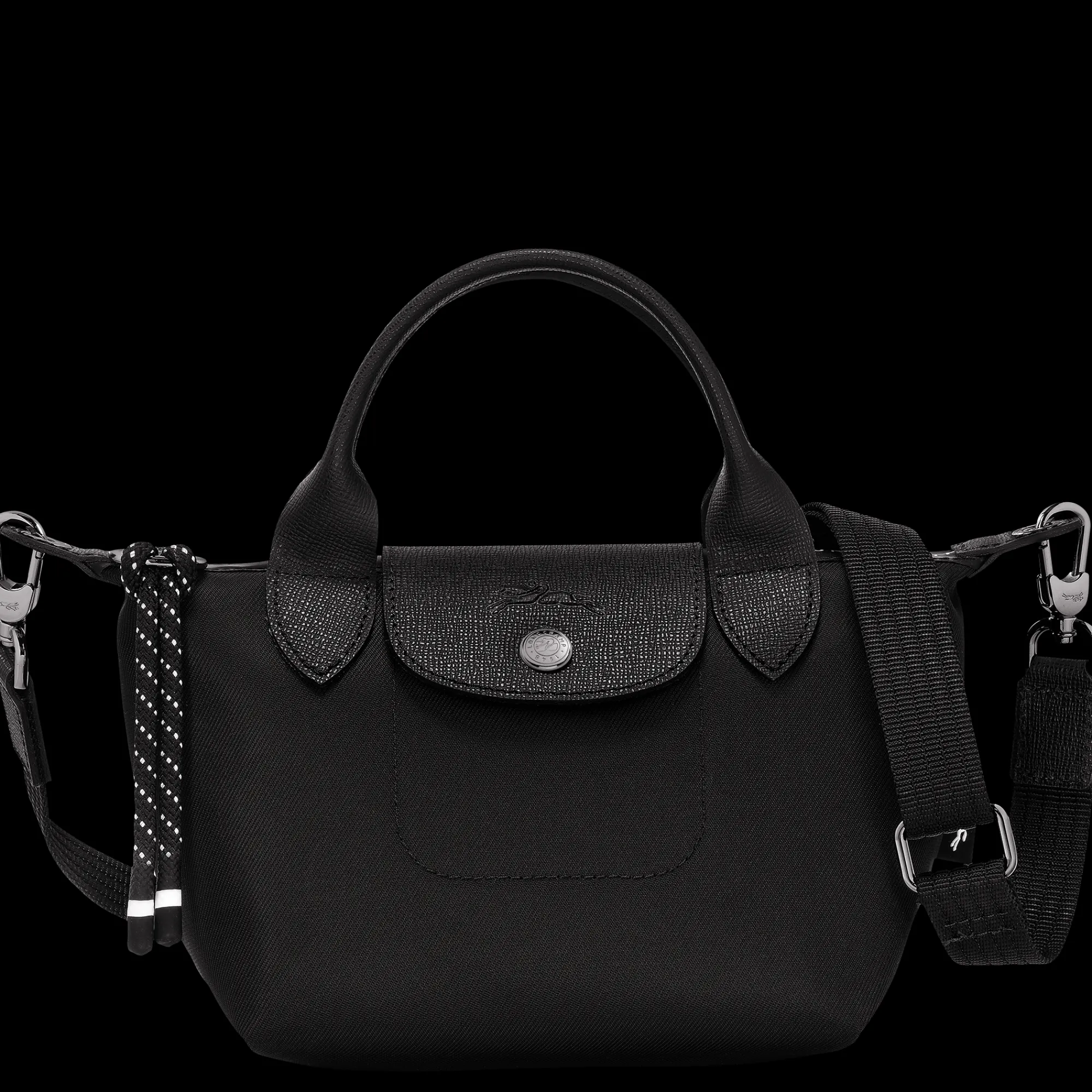 Clearance Longchamp Sac à Main XS Le Pliage Energy Noir