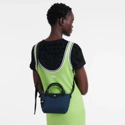 Clearance Longchamp Sac à Main XS Le Pliage Energy Marine