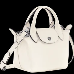 Clearance Longchamp Sac à Main XS Le Pliage Xtra Ecru