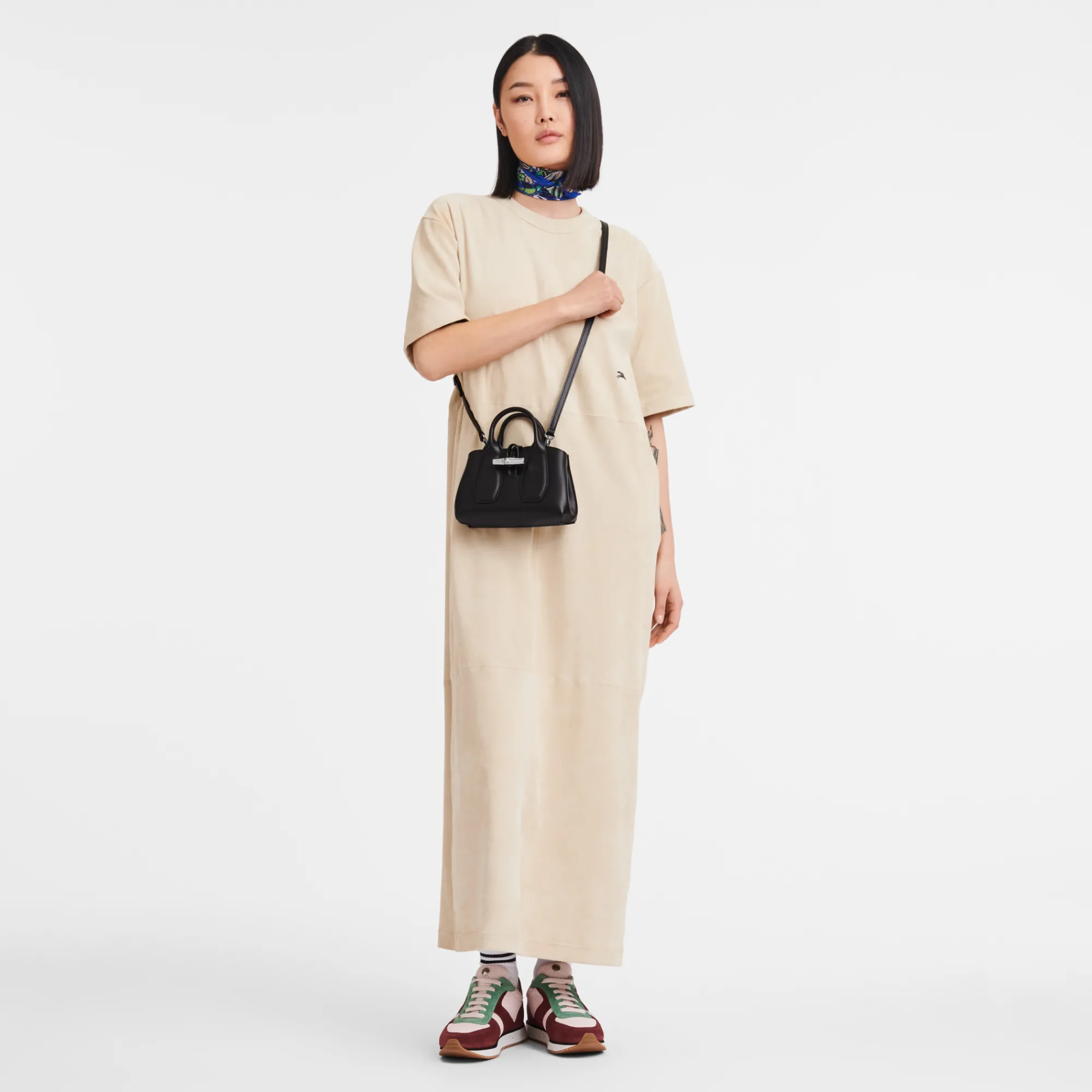 Discount Longchamp Sac à Main XS Le Roseau Noir