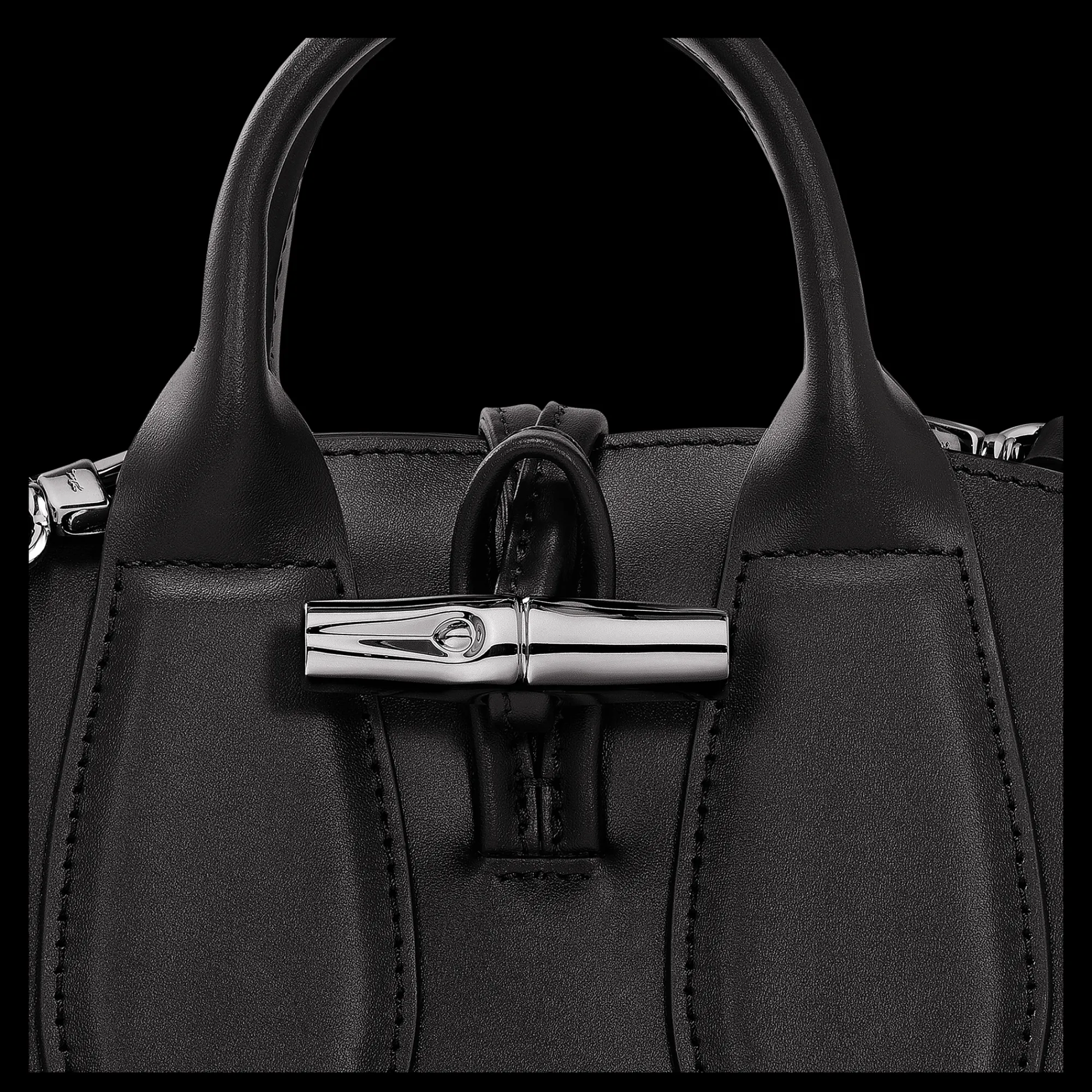 Discount Longchamp Sac à Main XS Le Roseau Noir