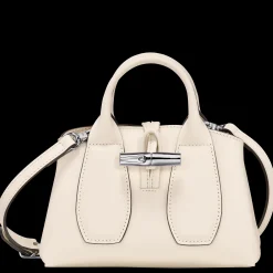 New Longchamp Sac à Main XS Le Roseau Ecru
