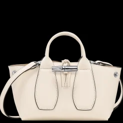 New Longchamp Sac à Main XS Le Roseau Ecru