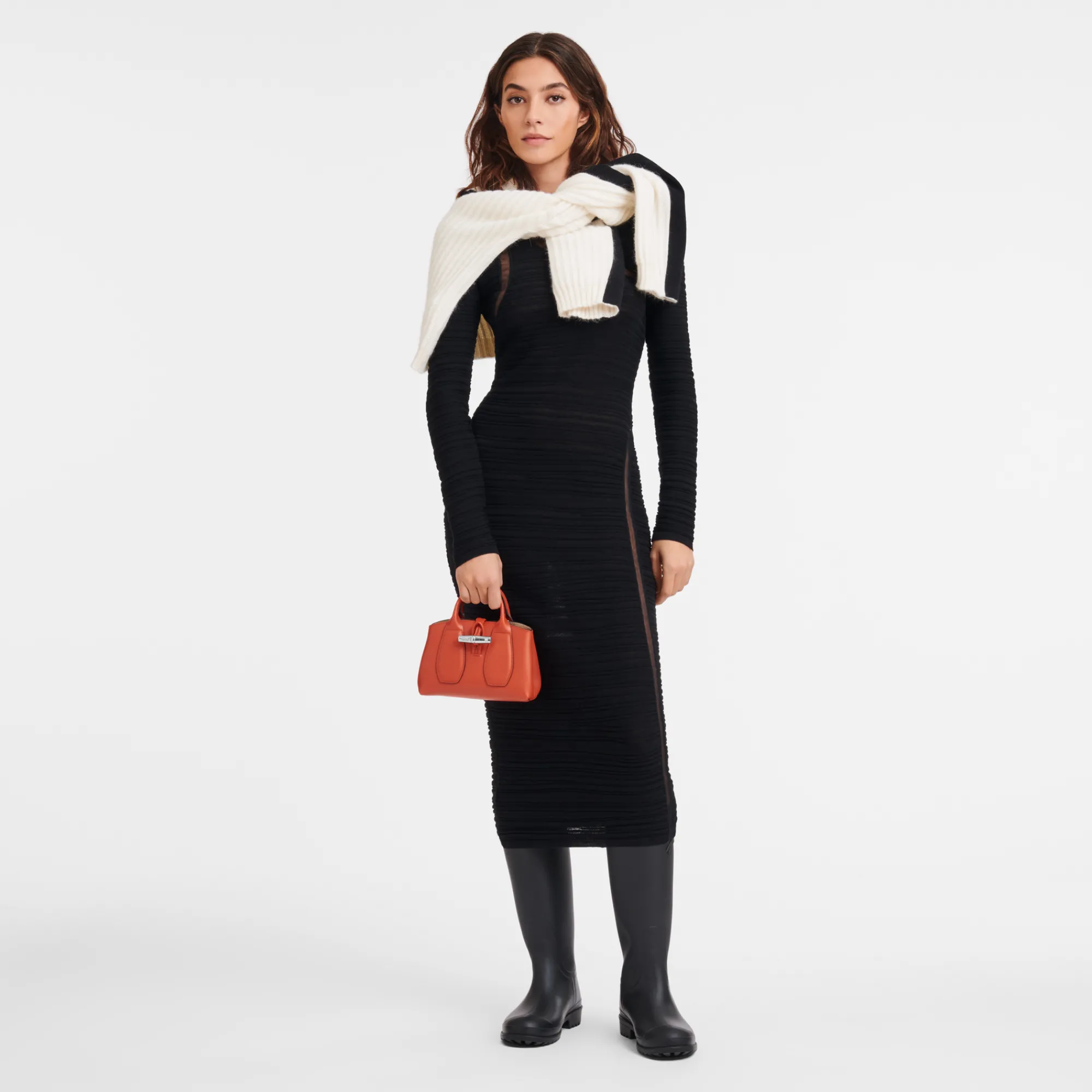 Longchamp Sac à Main XS Le Roseau Paprika
