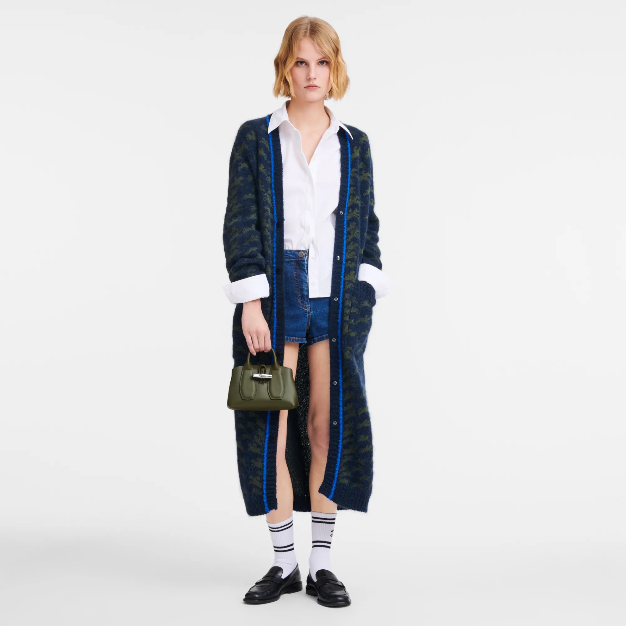 Longchamp Sac à Main XS Le Roseau Kaki