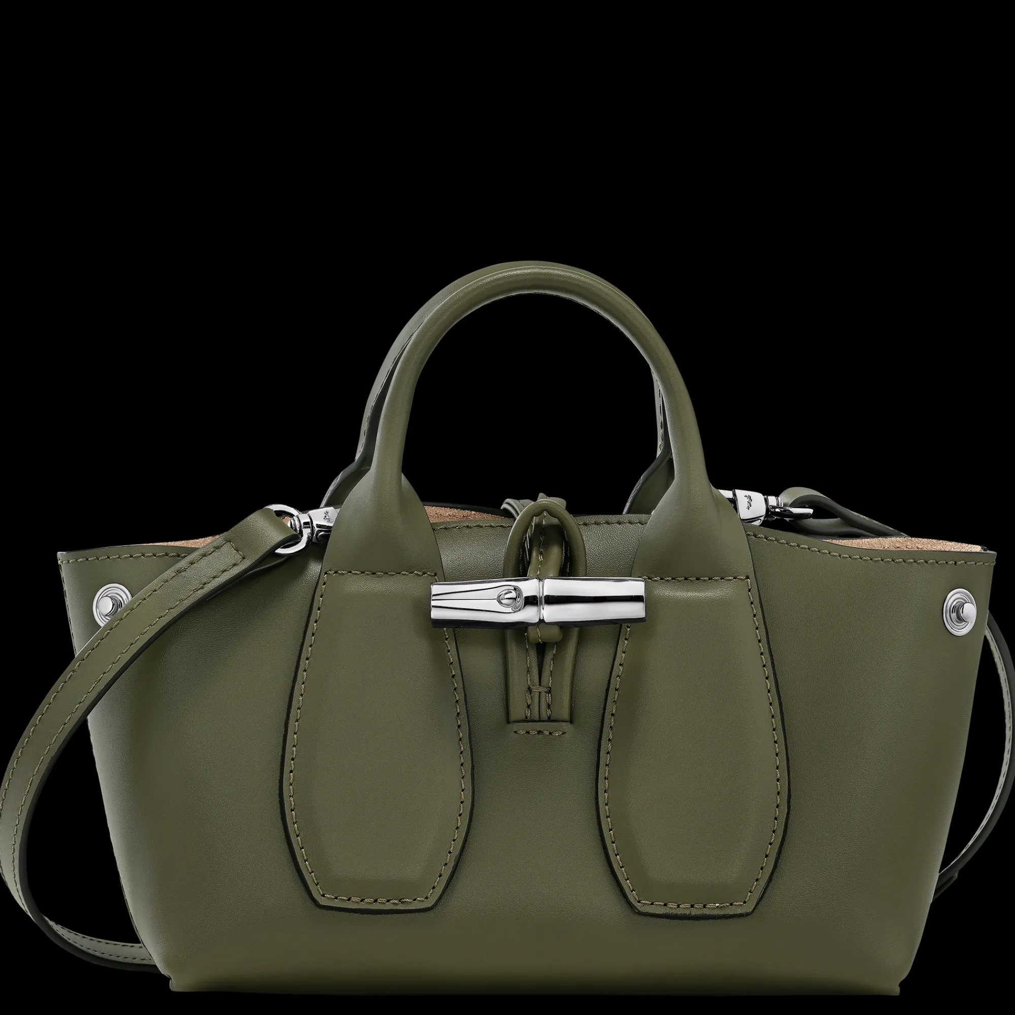 Longchamp Sac à Main XS Le Roseau Kaki