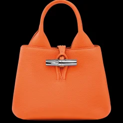 Discount Longchamp Sac à Main XS Le Roseau Orange