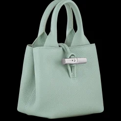 Clearance Longchamp Sac à Main XS Le Roseau Céladon