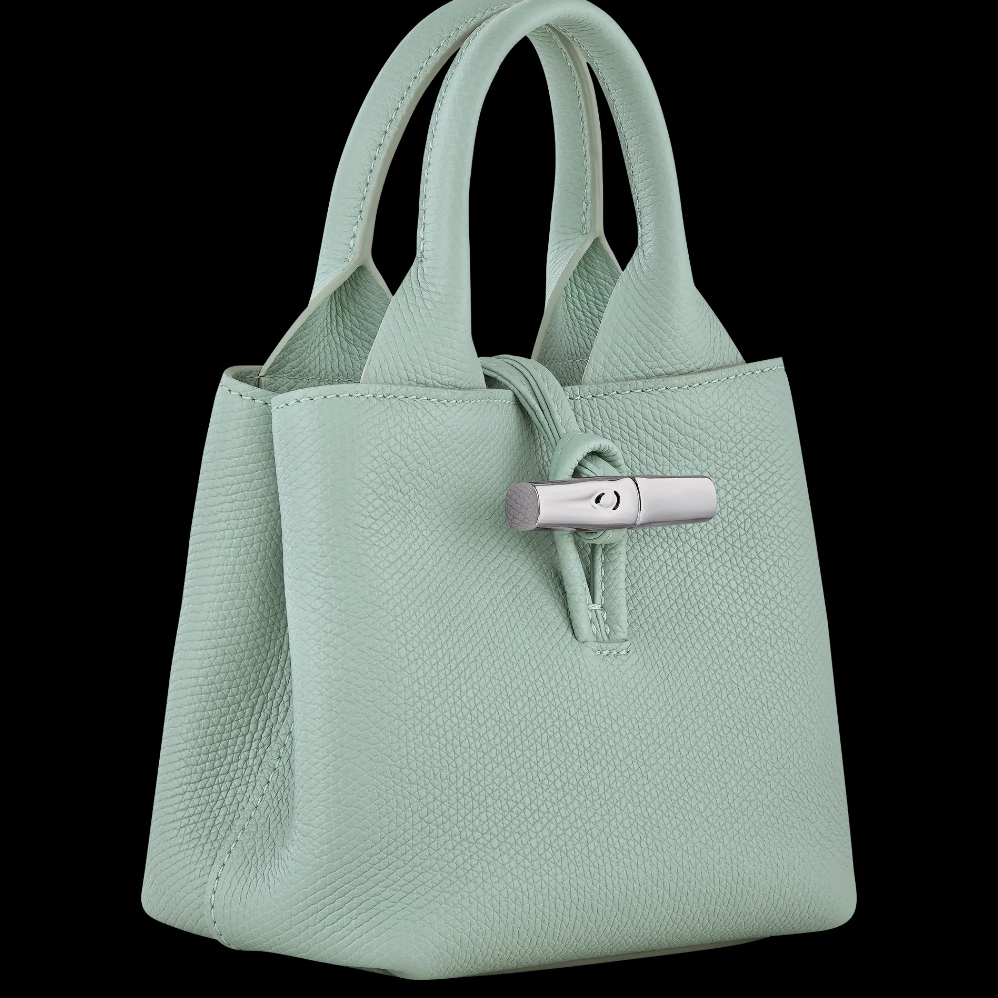 Clearance Longchamp Sac à Main XS Le Roseau Céladon
