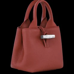 Online Longchamp Sac à Main XS Le Roseau Châtaigne