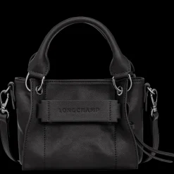 Sale Longchamp Sac à Main XS 3D Noir