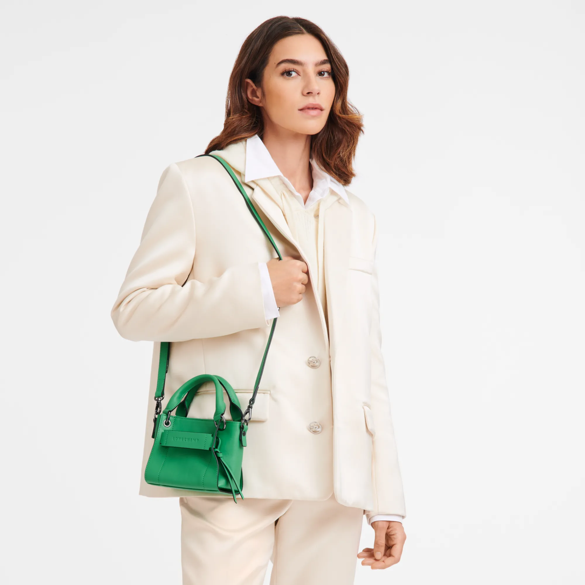 Best Longchamp Sac à Main XS 3D Vert