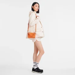 Online Longchamp Sac à Main XS 3D Orange