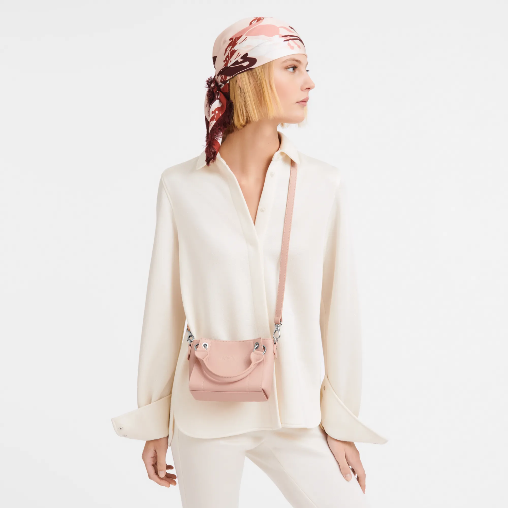 Discount Longchamp Sac à Main XS 3D Nude