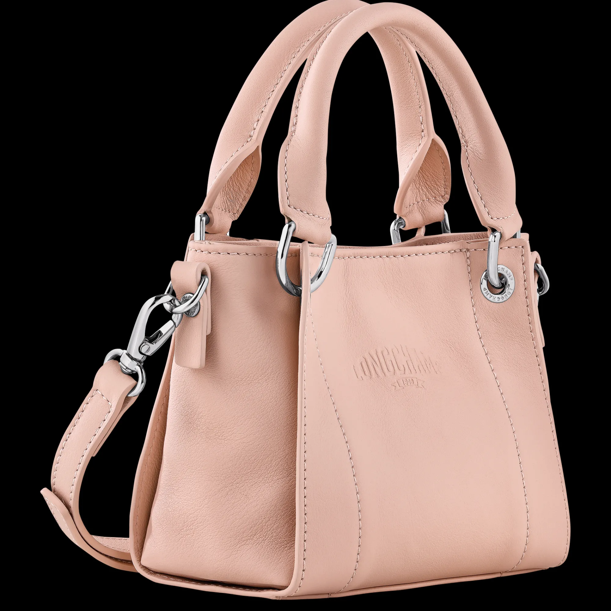 Discount Longchamp Sac à Main XS 3D Nude