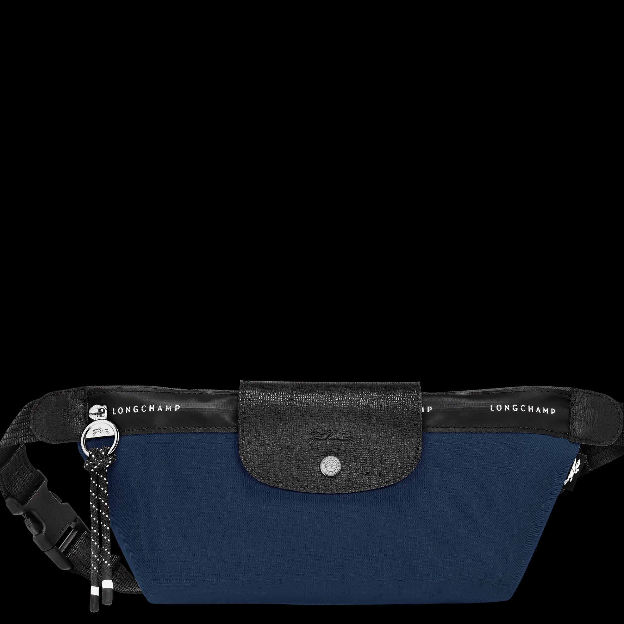 Outlet Longchamp Sac Banane M Le Pliage Collection Marine
