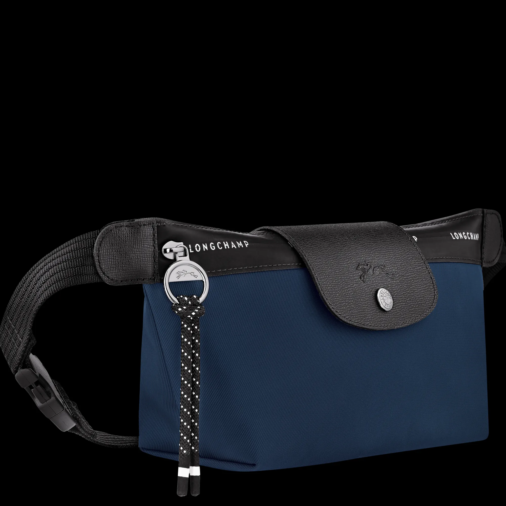 Outlet Longchamp Sac Banane M Le Pliage Collection Marine
