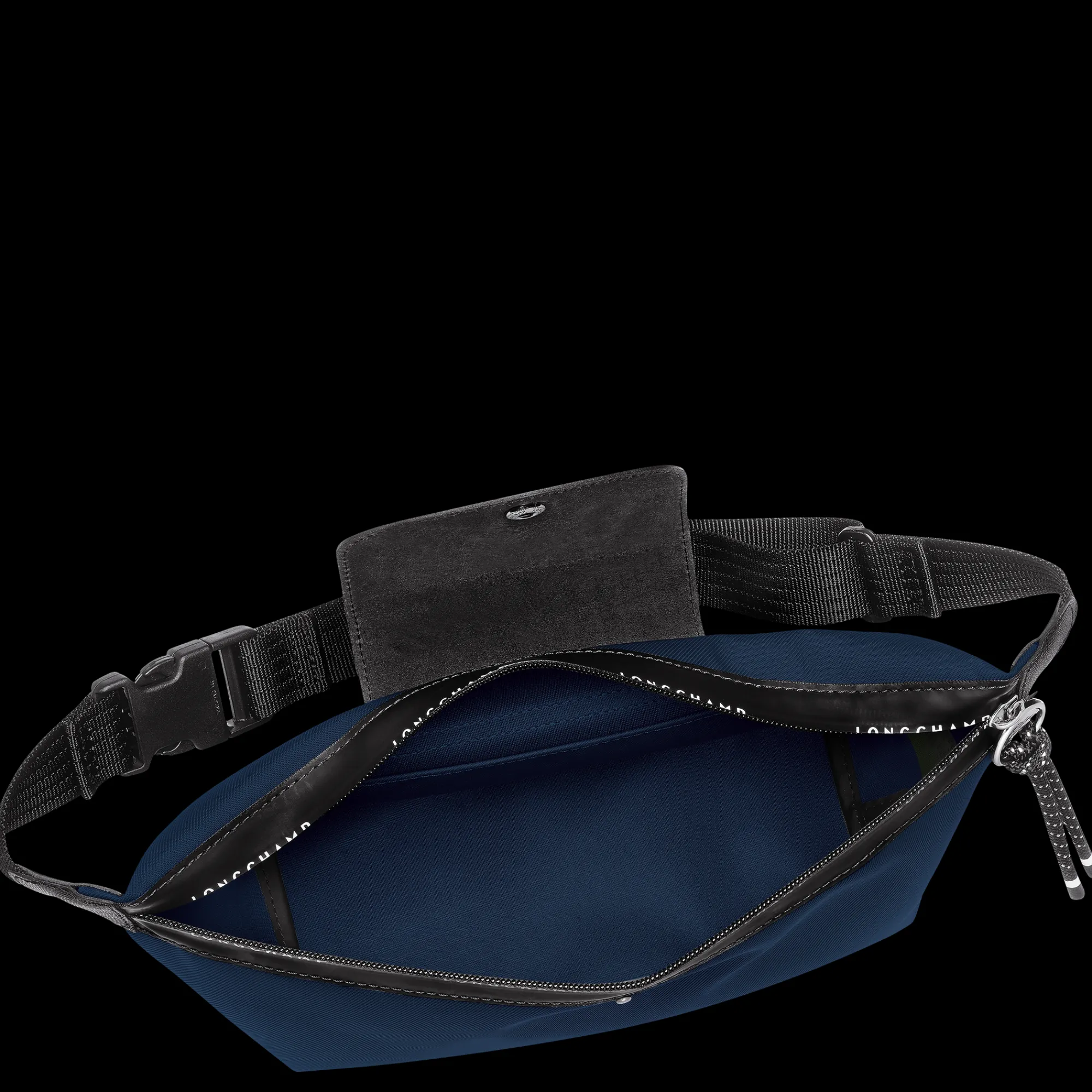 Outlet Longchamp Sac Banane M Le Pliage Collection Marine