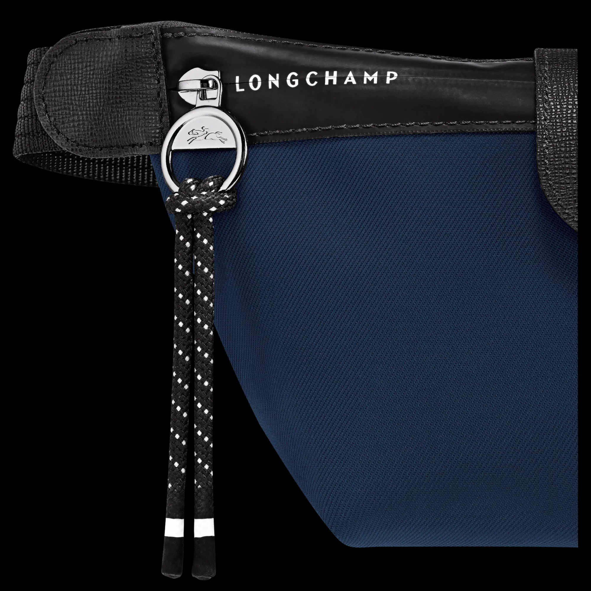 Outlet Longchamp Sac Banane M Le Pliage Collection Marine