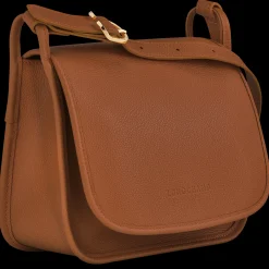 Clearance Longchamp Sac Bandoulière M Le Foulonné Caramel