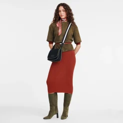 Hot Longchamp Sac Bandoulière M Le Foulonné Noir