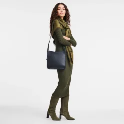New Longchamp Sac Bandoulière M Le Foulonné Noir