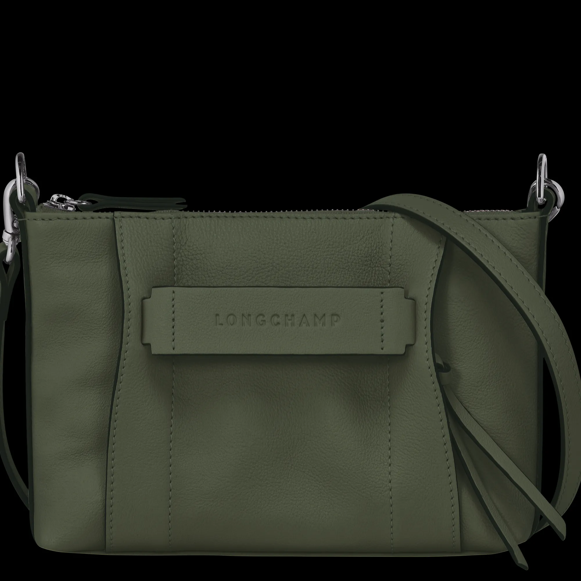 Longchamp Sac Bandoulière S 3D Kaki