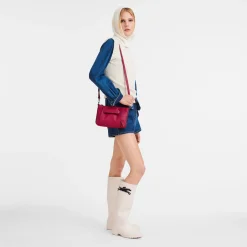 Online Longchamp Sac Bandoulière S 3D Magenta