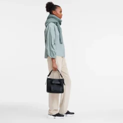 Clearance Longchamp Sac Bandoulière S 3D Noir