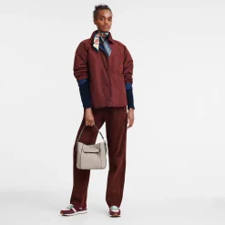 Sale Longchamp Sac Bandoulière S 3D Argile