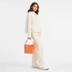 Online Longchamp Sac Bandoulière S 3D Orange