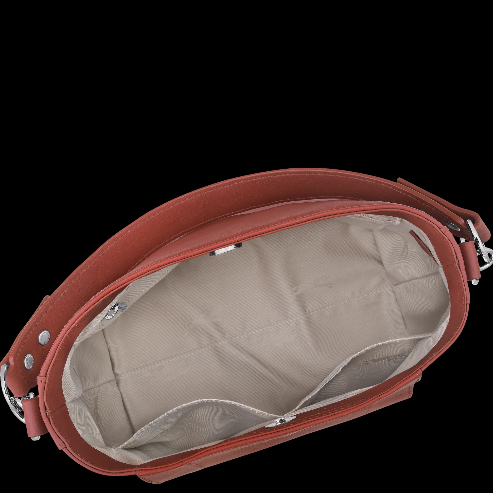 Clearance Longchamp Sac Bandoulière S 3D Châtaigne