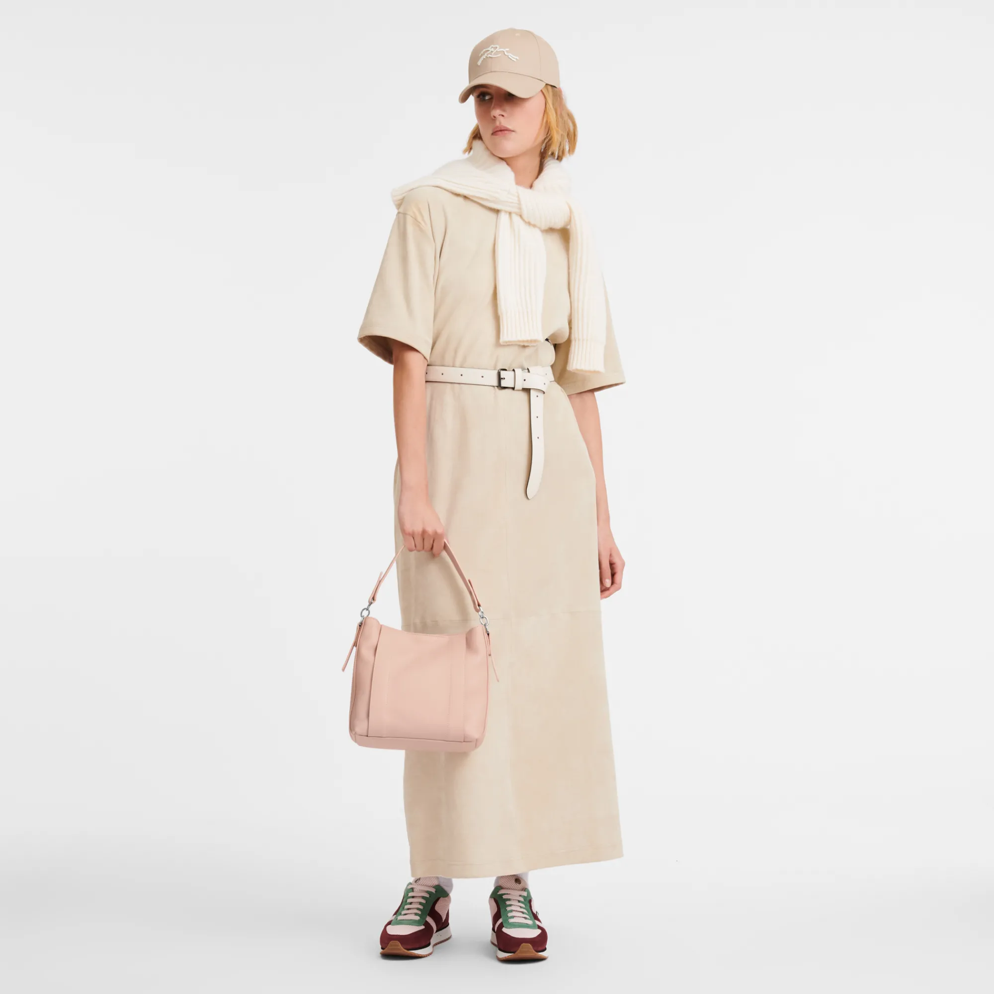 Outlet Longchamp Sac Bandoulière S 3D Nude