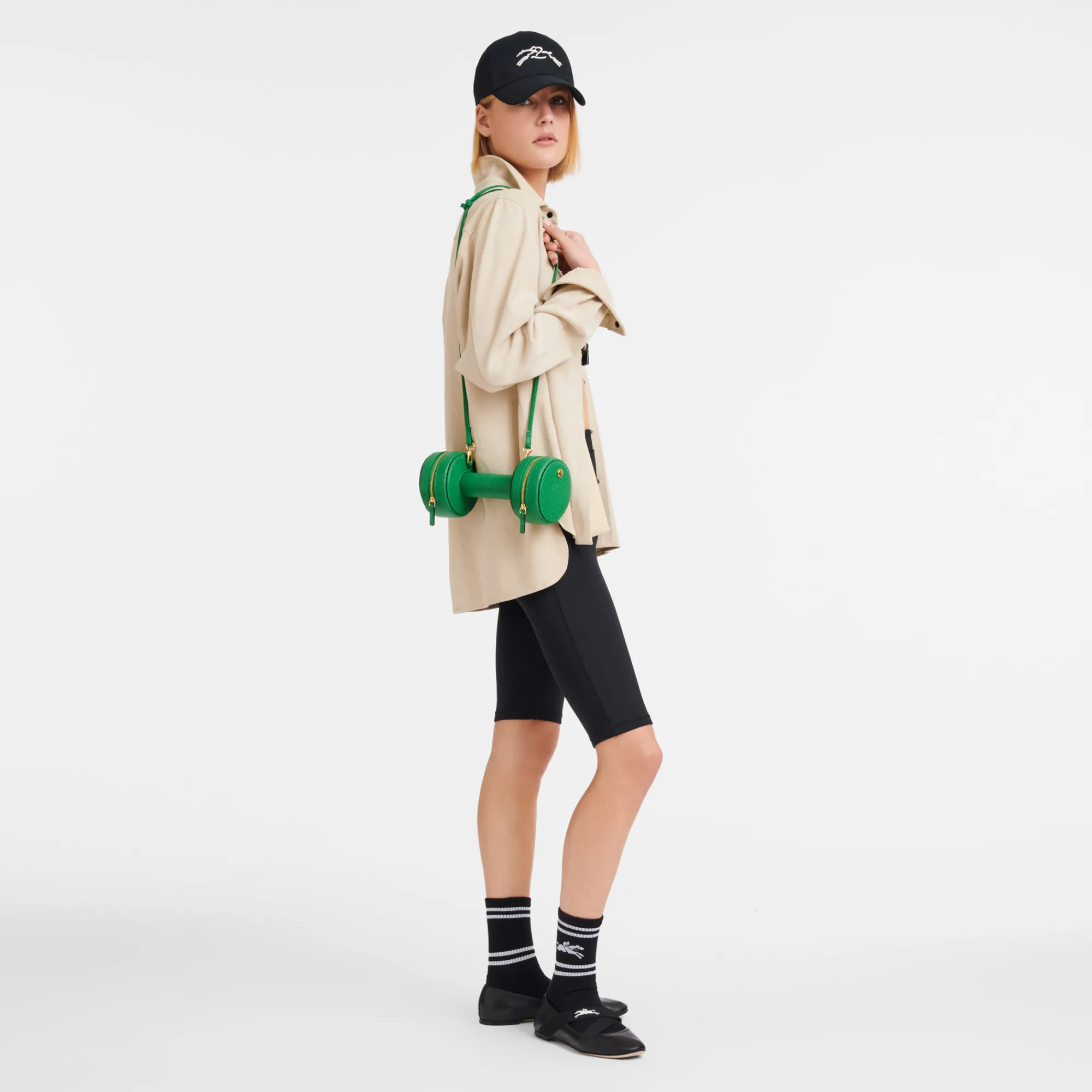 Discount Longchamp Sac Bandoulière S Épure Vert