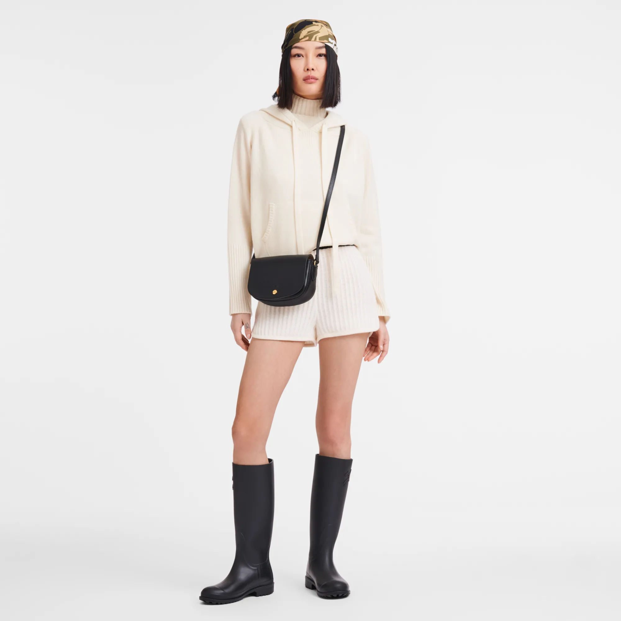 Longchamp Sac Bandoulière S Épure Noir