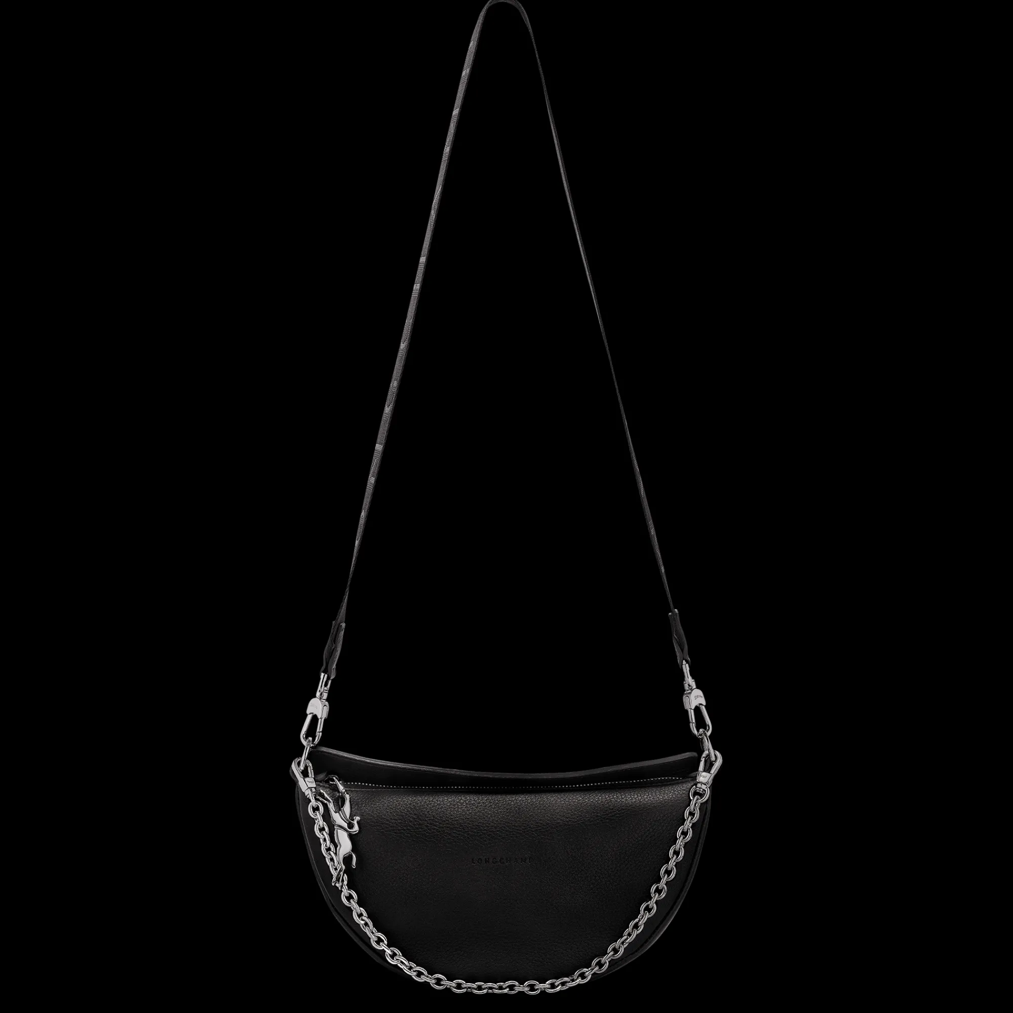 Clearance Longchamp Sac Bandoulière S Smile Noir