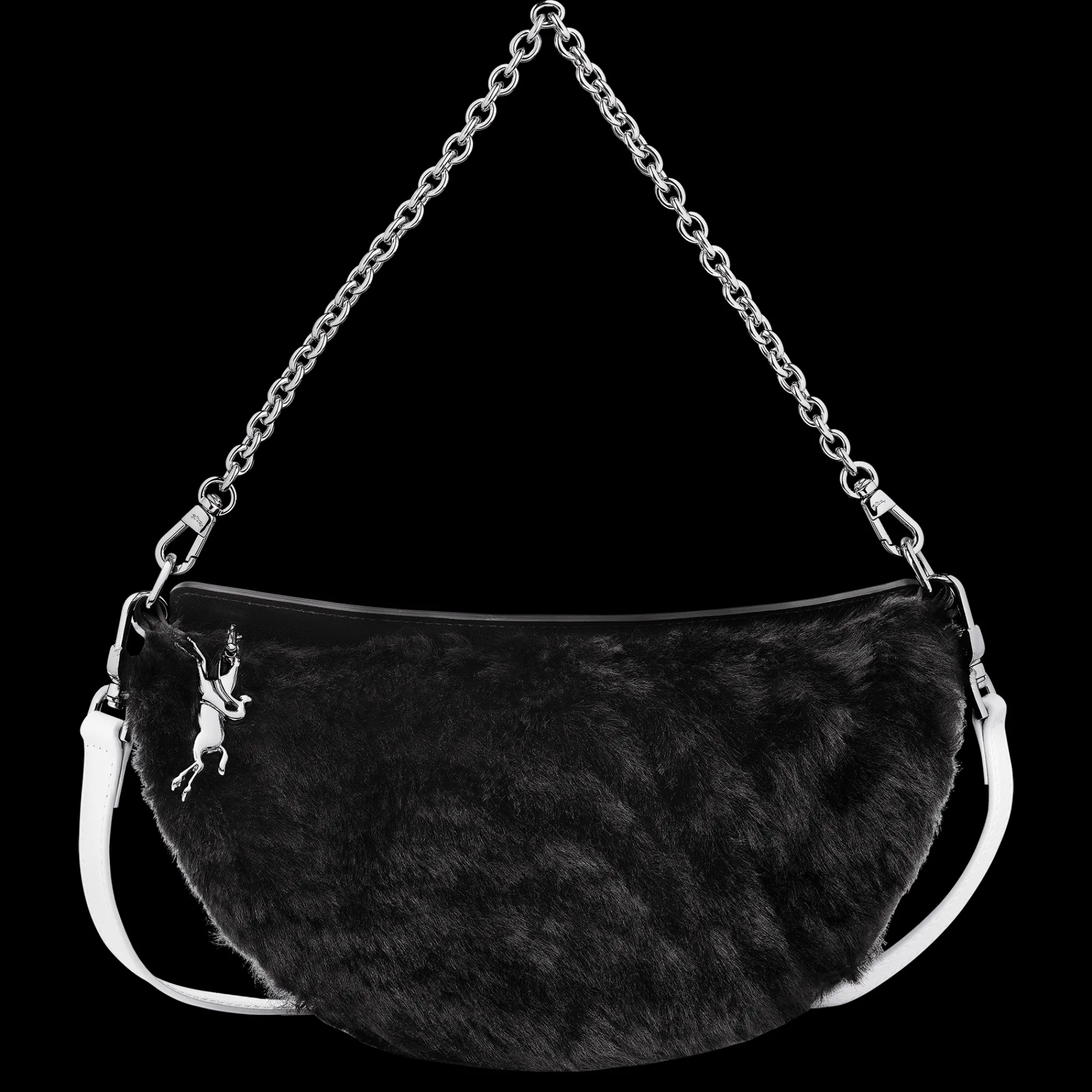 Hot Longchamp Sac Bandoulière S Smile Noir