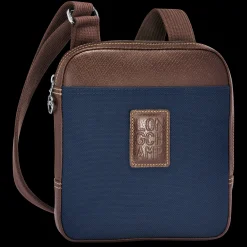 Discount Longchamp Sac Bandoulière XS Boxford Bleu