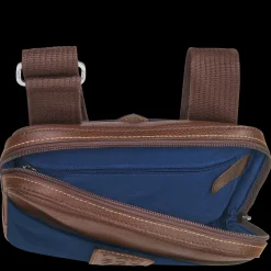 Discount Longchamp Sac Bandoulière XS Boxford Bleu