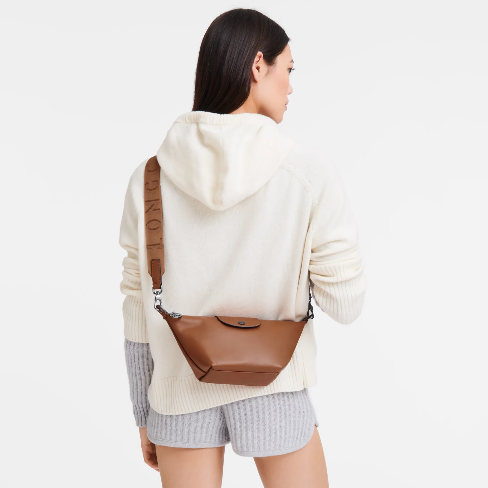 Outlet Longchamp Sac Bandoulière XS Le Pliage Xtra Cognac