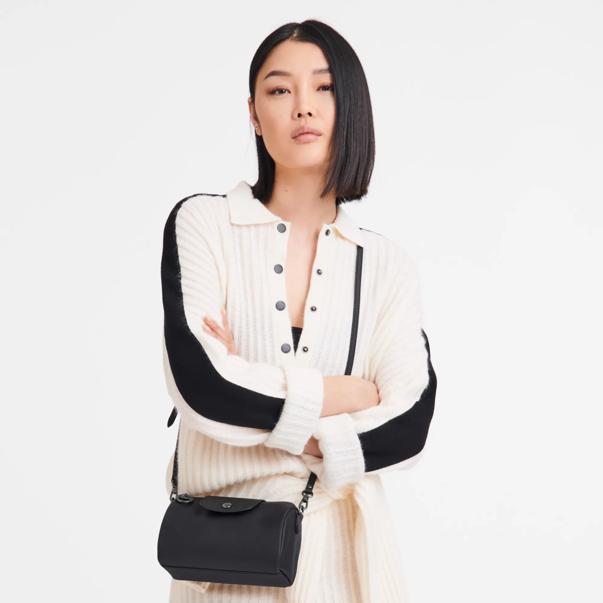 Discount Longchamp Sac Bandoulière XS Le Pliage Xtra Noir