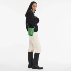Sale Longchamp Sac Bandoulière XS Épure Vert