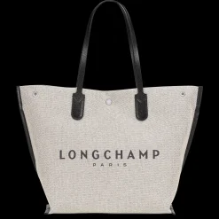 Clearance Longchamp Sac Cabas L Essential Ecru