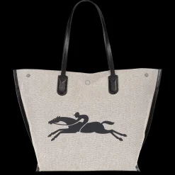 Clearance Longchamp Sac Cabas L Essential Ecru