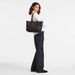 Longchamp Sac Cabas L Le Foulonné Noir