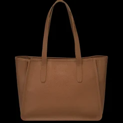Hot Longchamp Sac Cabas L Le Foulonné Caramel