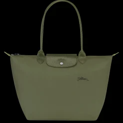 Longchamp Sac Cabas L Le Pliage Green Forêt